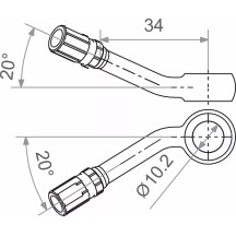 Conector Varioflex Banjo