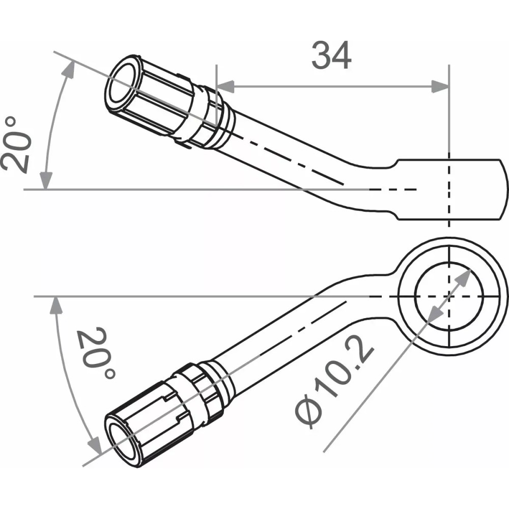 Conector Varioflex Banjo