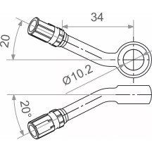 Conector Varioflex Banjo