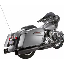 Mk45 EC Slip-On Mufflers — 11.5 cm (4-1/2\"), Black