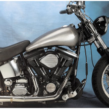 2" Extended Two-Piece Flat-Side Gas Tank Set