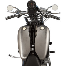 2" Extended Two-Piece Flat-Side Gas Tank Set