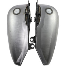 2" Extended Two-Piece Flat-Side Gas Tank Set