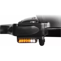 Intermitentes LED de manillar — 12V, negro