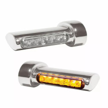 Intermitentes LED Winglets — Trasero, LED, cromado