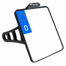 Side Mount License Plate Holder w/Plate Lights