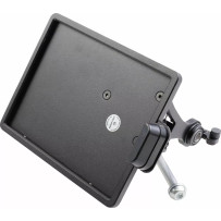 Placa de matrícula — 21 x 17 cm, Slide-In, negro