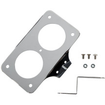 Laydown License Plate Mount