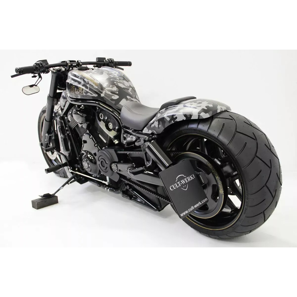 License Plate — 13 cm (5-1/8") x 21 cm (8-1/4"), black License Plate — 13 cm (5-1/8") x 21 cm (8-1/4"), black