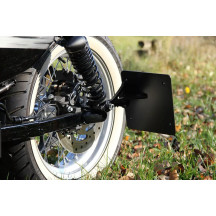 License Plate Holder — 13 cm x 21 cm, Black