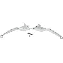 Wide Blade Lever Set — Brake and Clutch, Chrome