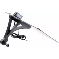 Kit de montaje de matrícula — acero, negro