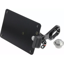 License Plate Holder — 21 cm (8-1/4"), 14.3 mm (9/16"), Black