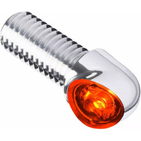 MO Blaze — 12 V, trasera, rojo, aluminio pulido