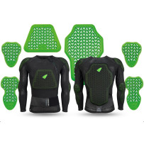 Centurion BV1 Bodyguard para niños — Talla L, negro/verde