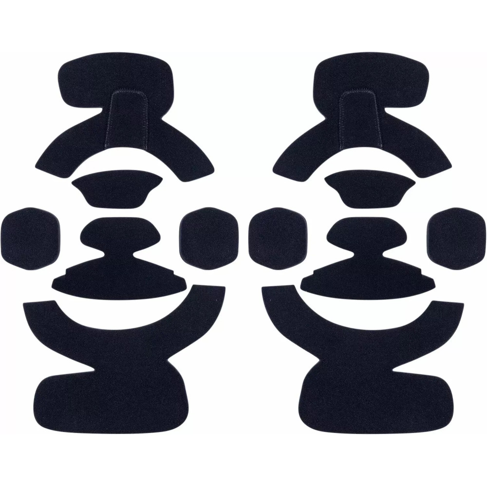 RK-10 PLASMA Frame Padding Replacement Set — Size L, Supertech RK-10 Plasma, Black