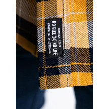 Chaqueta Motoshirt — Pecho 111 cm, Amarillo
