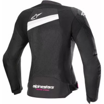 Chaqueta Stella T-GP Plus R v4 Air — L, Mujer, Negro/Blanco