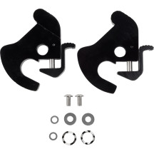 Detachable Latch Kit — Black satin