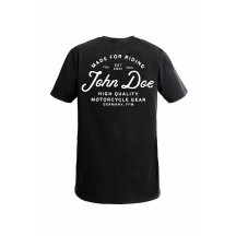 JD Lettering T-Shirt — Black, M