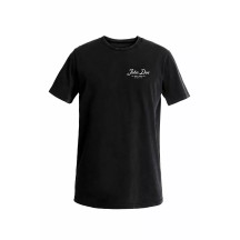 JD Lettering T-Shirt — XL, Black, 100% Cotton (organic)