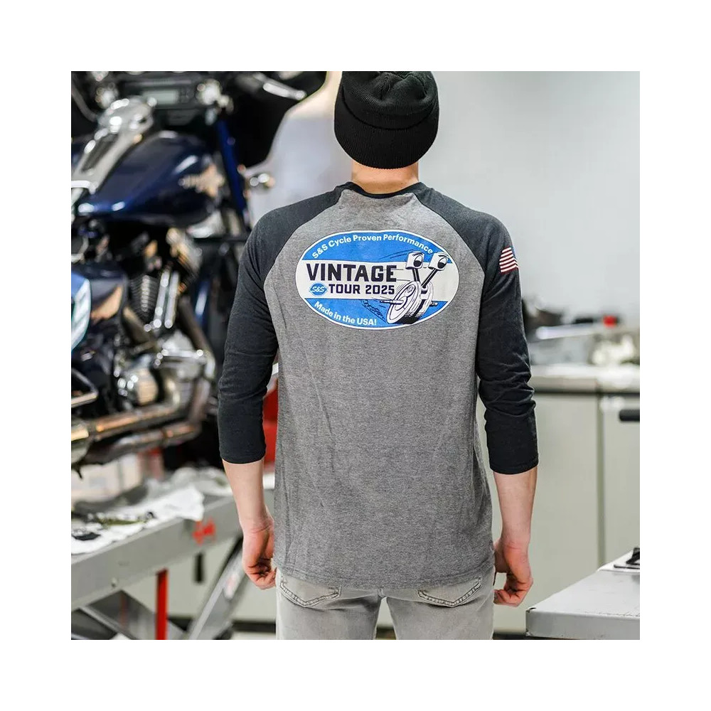 Vintage Tour Baseball T-Shirt Vintage Tour Baseball T-Shirt