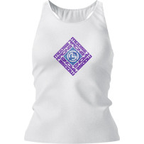 Women's Spin Sync Tank Top — Size L, White