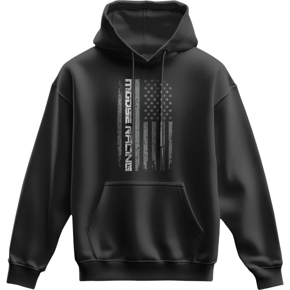 Sudadera juvenil Stars and Stripes Forever — L, negro