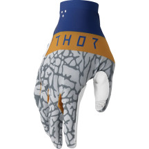 Sportmode Bravo Guantes — Talla XS, Azul marino, Blanco, Cobre, Gris
