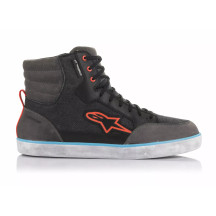 J-6 WP Canvas Riding Shoes — EU 41, Over-ankle, Black
