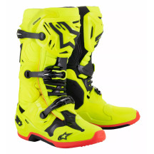 Botas Tech 10 — UE 44.5, Sobre la pantorrilla, Amarillo fluorescente