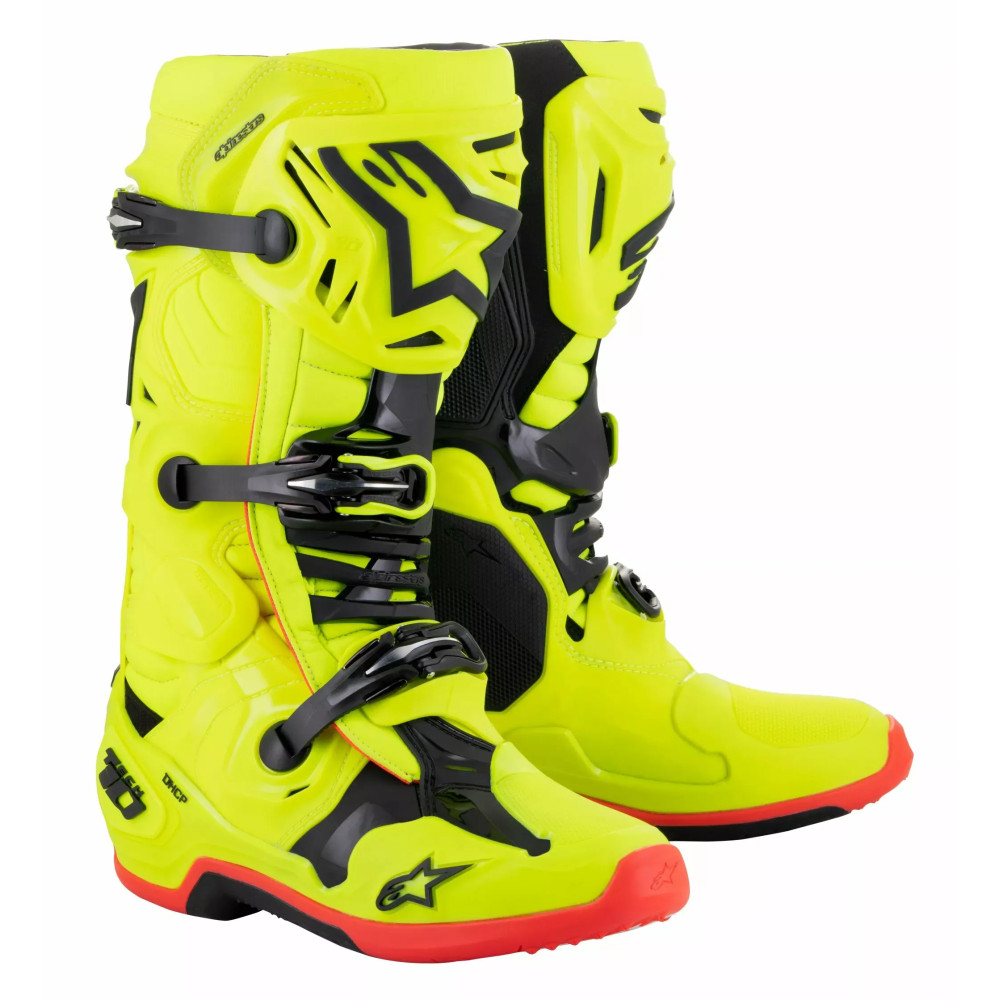 Botas Tech 10 — UE 48, US 13, Amarillo fluorescente