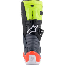 Botas Juveniles Tech 7S — EU 35.5, sobre la pantorrilla, Negro