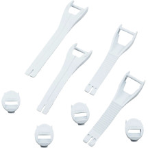 Correas para botas Blitz XP MX — Talla US 5–8, Blanco