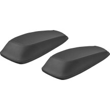 Bagger Lid Cover — Black, Left and Right