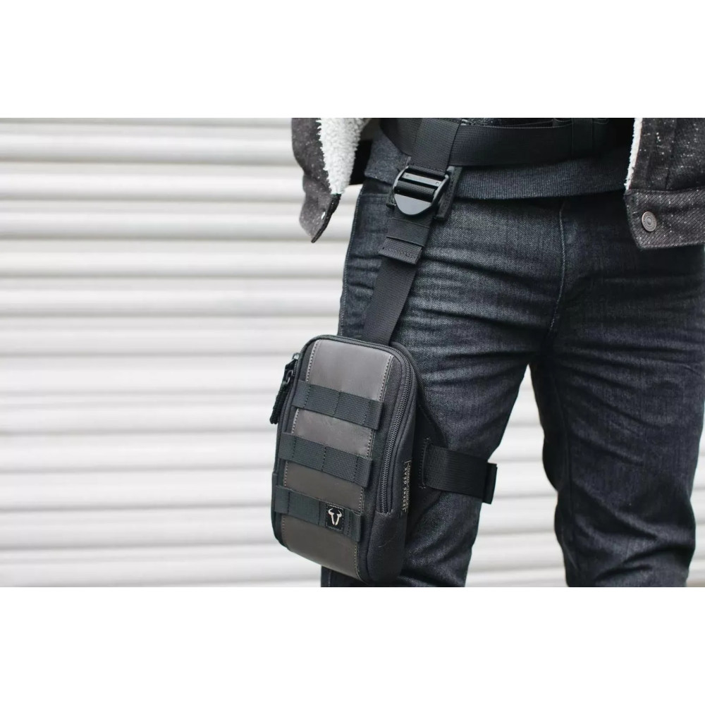 Legend Gear Bolsa de pierna LA8 — 1.3 L, Negro