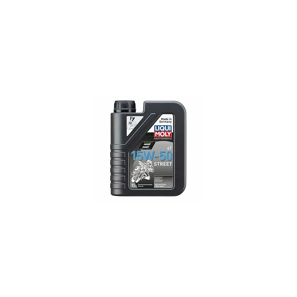 Aceite de motor 4T 15W-50 para la calle