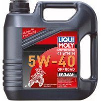 4T 5W-40 Offroad Race Engine Oil — 4 L, 5W-40, JASO MA2