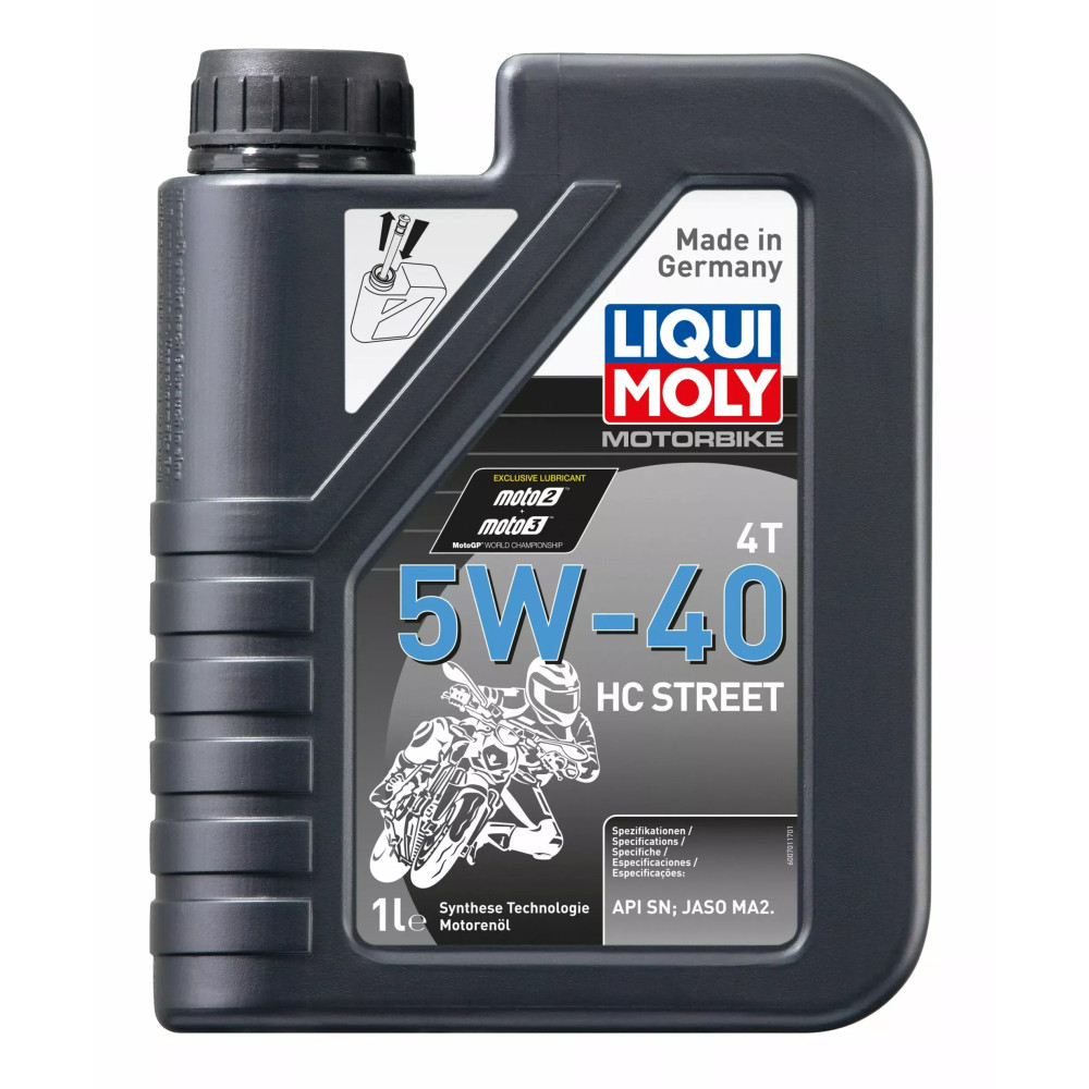 4T 5W-40 HC Street Engine Oil 4T 5W-40 HC Street Engine Oil