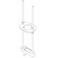 Shock spring removal tool - mechanical — Shock Spring, Silver