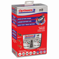 OptiMate 3 x 2 Bank — 2-bank, 12V 0.8A