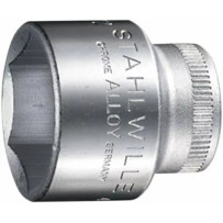 Socket — T27, 9 mm, 3/8", Chrome