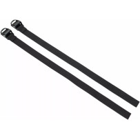 Juego de correas Legend — 4 correas de bucle (80 cm), 2 correas de fijación (100 cm), Negro