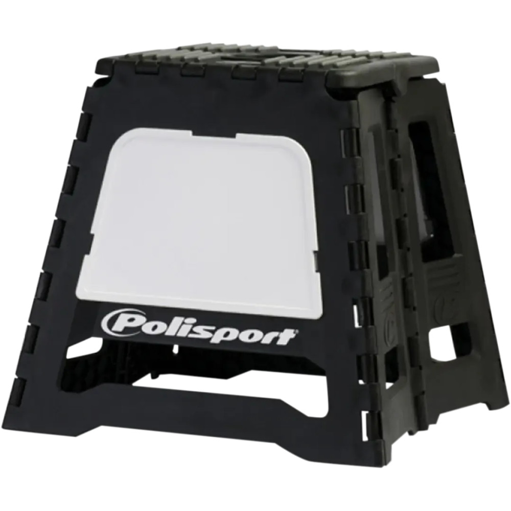 Folding Bike Stand — 181 kg (400 lb), Polypropylene, Black