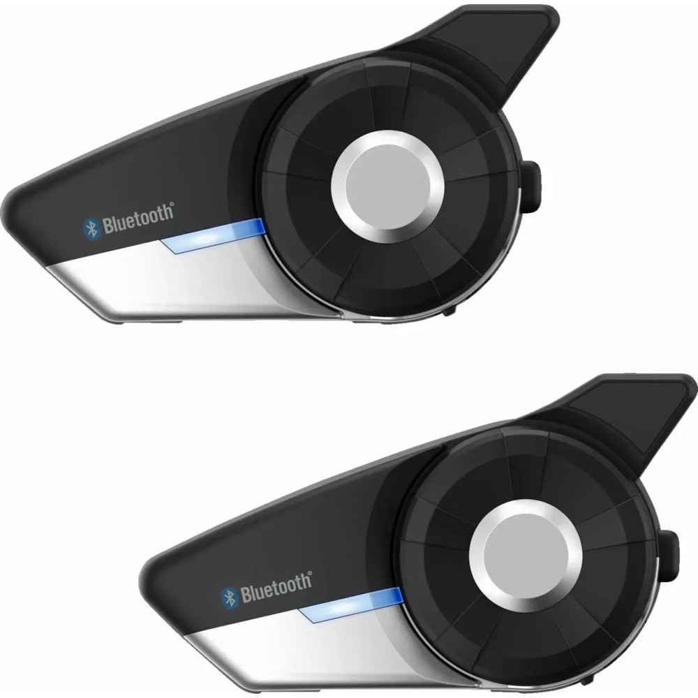 Sistema de comunicación 20S EVO Bluetooth® — Kit doble, Bluetooth 4.1, Negro
