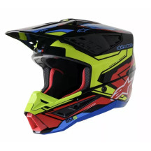 Casco Supertech M5 Action 2 — Talla S, Negro brillo