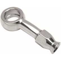 600 Series Banjo Fitting — -2 Hose Fitting, 20° Bend, Stainless Steel