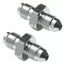 Conector de línea de freno — -2 AN, acero inoxidable