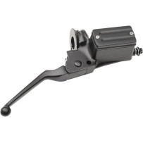 Front Brake Master Cylinder Assembly — 17.5 mm (11/16\"), 25.4 mm (1\"), Matte black