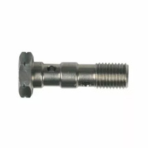 600 Series Metric Banjo Bolt — M10 x 1.25, Double, Black